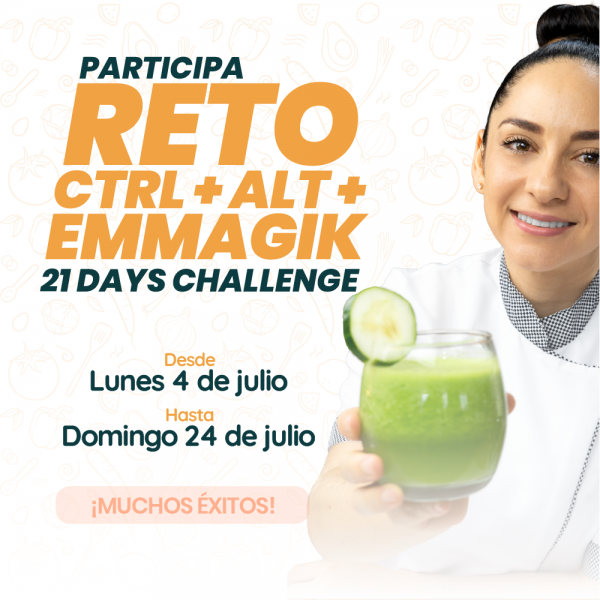 Reto Ctrl + Alt + Emmagik | 21 days challenge | JULIO